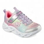 Skechers | S Lights - Twisty Brights - Mystical Bliss — Сива — обувки