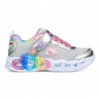 Skechers | Kids' Infinite Heart Lights - Love Prism - Image 2