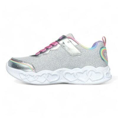 Skechers | Kids' Infinite Heart Lights - Love Prism - Image 3