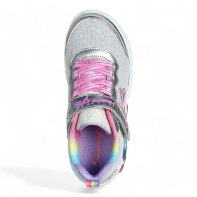 Skechers | Kids' Infinite Heart Lights - Love Prism - Image 4