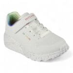 Skechers | Uno Lite - Rainbow Specks — Бела — обувки