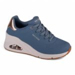 Skechers | Uno Wedge - HI Steps — Црна — обувки