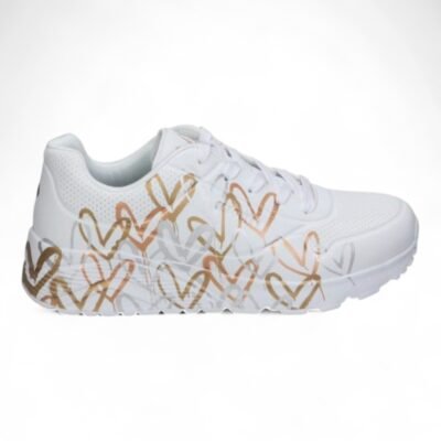 Skechers | Uno Lite – Metallic Love - Image 2