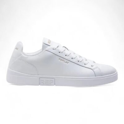 Replay | POLYS W CLEAN LEATHER LACE-UP SNEAKERS - Image 3