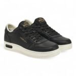 Replay | Men’s Classic Black Leather Sneaker — Црна — обувки